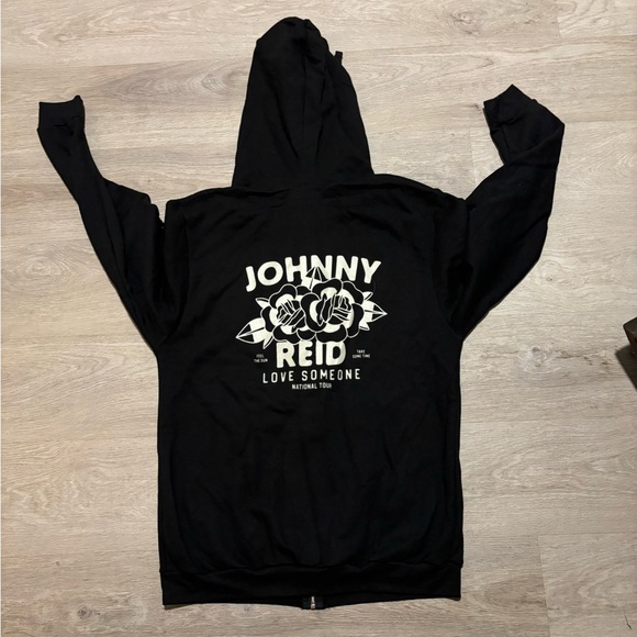 Johnny Reid Zip Up Hoody - Picture 2 of 2